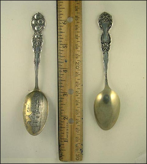 Old Mission, Los Angeles, California Souvenir Spoon MAIN