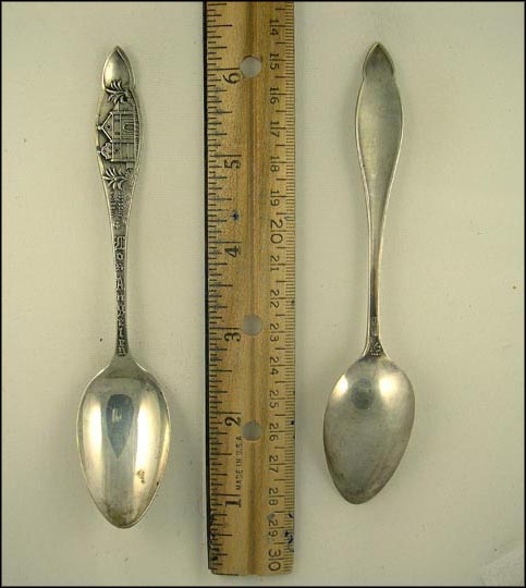Mission, Los Angeles, California Souvenir Spoon MAIN