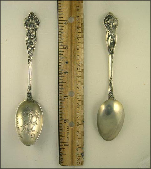 Oranges, Los Angeles, California Souvenir Spoon MAIN