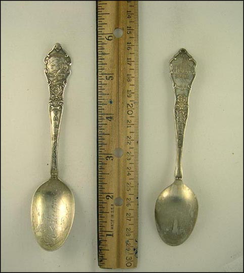 State Seal, State Capitol, Los Angeles, California Souvenir Spoon MAIN