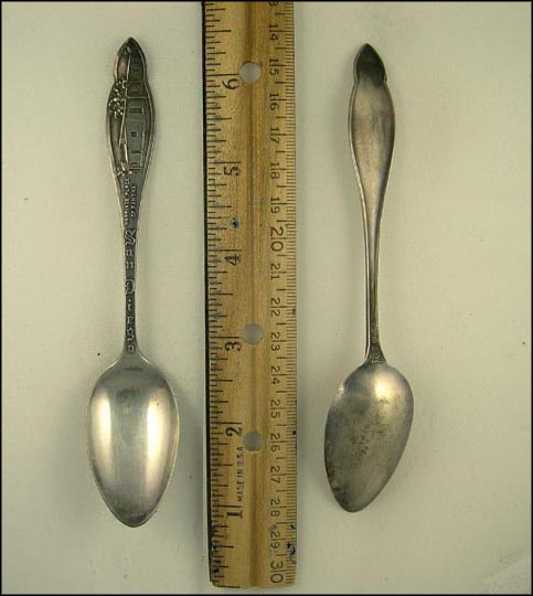 Marriage Place of Ramona, San Diego, California Souvenir Spoon MAIN