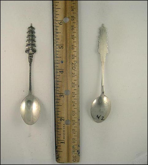 China Town, San Francisco, California Souvenir Spoon MAIN