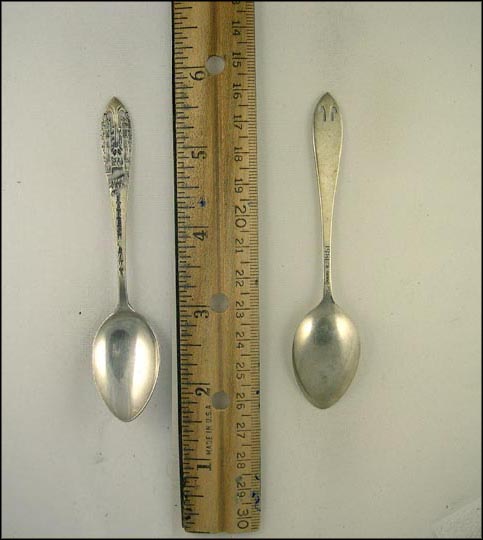 Forest Lawn, Cut Out Memorial Park, Forest, California Souvenir Spoon MAIN