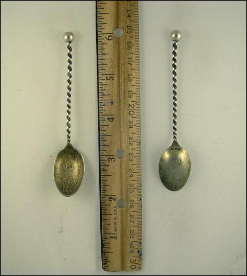 Beach Scene, San Francisco, California Souvenir Spoon MAIN