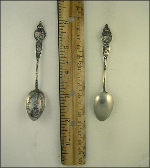 Old Mission, Santa Barbara Mission...... Souvenir Spoon MAIN