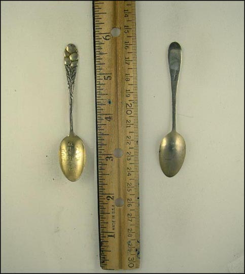 Oranges, Los Angeles, California Souvenir Spoon MAIN