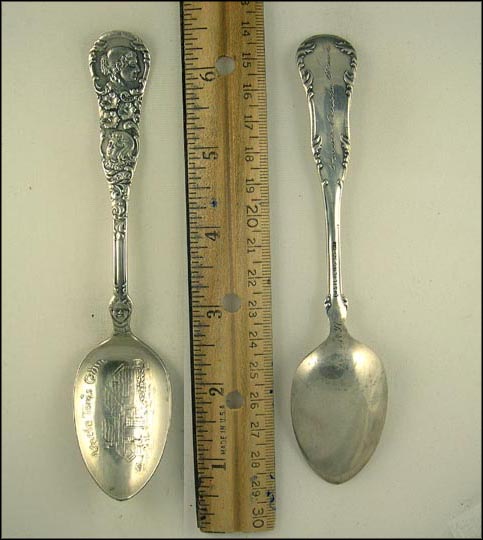Uncle Tom's Cabin, Characters From Book Souvenir Spoon MAIN