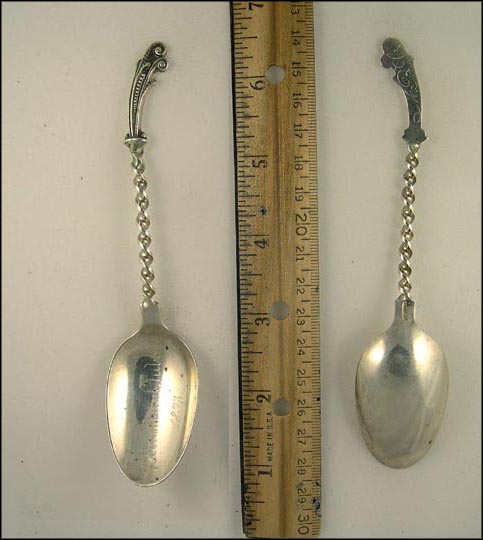 Columbian Club 1893 Souvenir Spoon MAIN