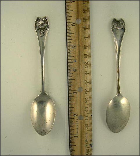 Washington, Cut Out Eagle Souvenir Spoon MAIN
