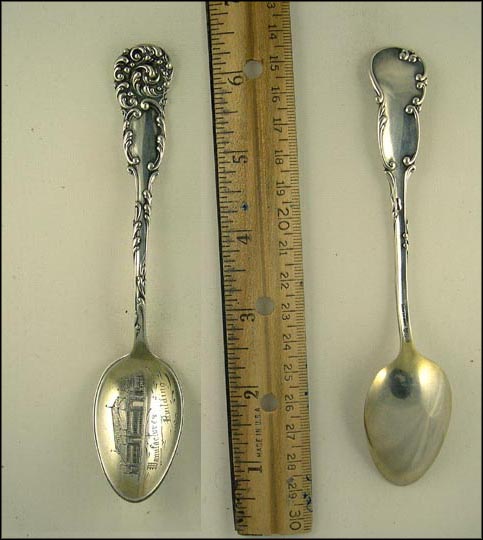 Manufactures Building Souvenir Spoon MAIN