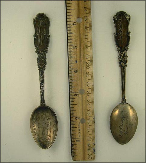 O.S.U. Gymnasium, Alma Mater, Horace, Graduate Souvenir Spoon MAIN