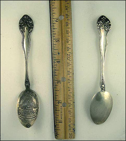 Festival Hall and Cascades Souvenir Spoon MAIN