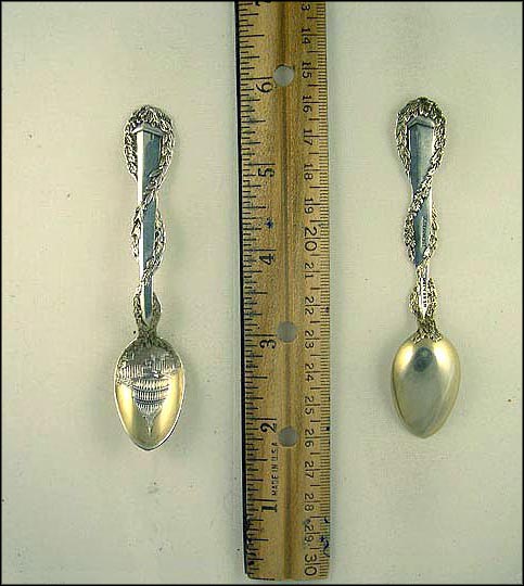 The Capitol, Washington Monument Souvenir Spoon MAIN