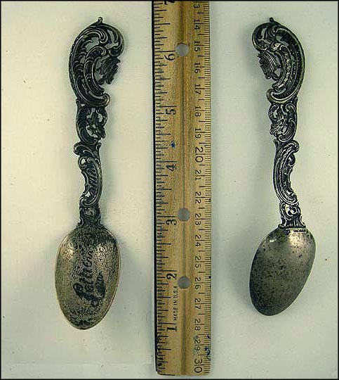 Swirl Pattern Handle Souvenir Spoon MAIN