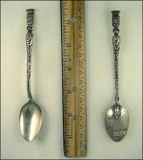 Fancy Designs, Eagle, Crown Souvenir Spoon MAIN