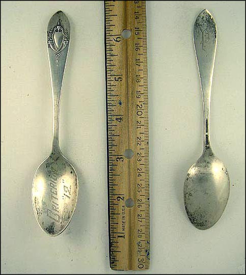 Criterion "12", Shield Souvenir Spoon MAIN