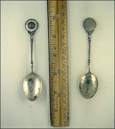 Bradford College Seal , Haverhill, Massachusetts Souvenir Spoon MAIN