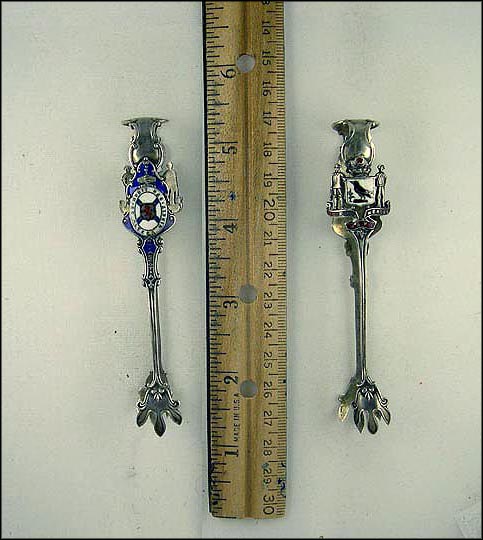 Enameled Arms, Nova Scotia, Canada Souvenir Spoon MAIN