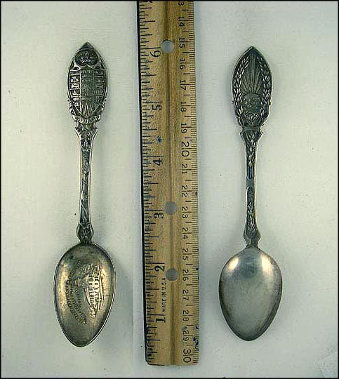 St. Paul's Halifax, Built 1750, Oldest English Church, Shield, Halifax, Nova Scotia, Canada Souvenir Spoon MAIN