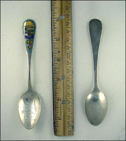 Enameled Crest , Port Arthur, Canada Souvenir Spoon MAIN