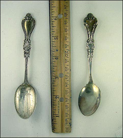 Mission 1786, Santa Barbara, California Souvenir Spoon MAIN