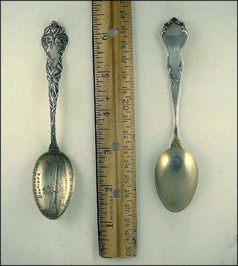 Mission, Founded A.D. 1797 , San Juan Bautista, California Souvenir Spoon MAIN