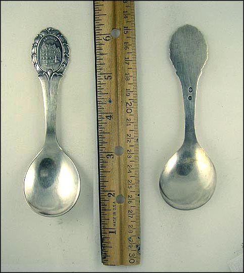 Building, Aalborg, Denmark Souvenir Spoon MAIN