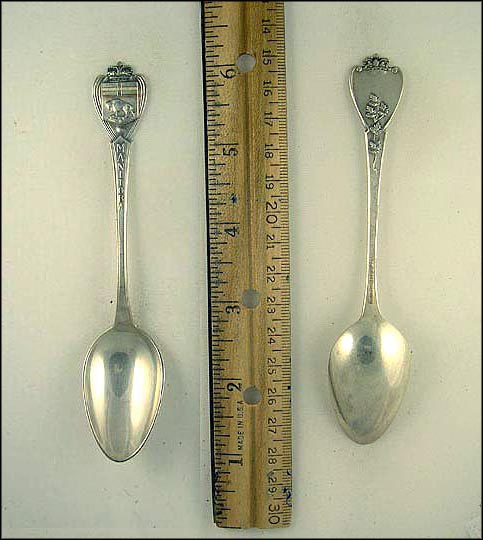 Coat of Arms, Manitoba, Manitoba, Canada Souvenir Spoon MAIN