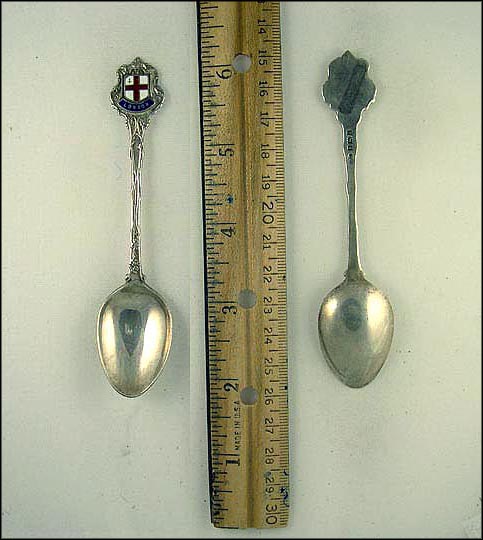 Enameled Crest, London, Great Britain Souvenir Spoon MAIN