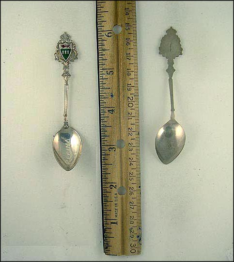 Enameled Symbol, Regina, Saskatchewan, Canada Souvenir Spoon MAIN
