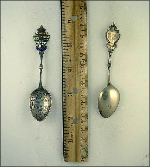 Enameled Crest, Owen Sound, Ontario, Canada Souvenir Spoon MAIN