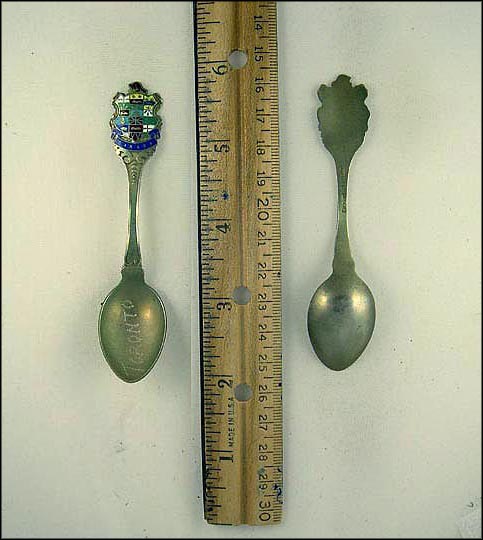 Enameled Crest, Toronto, Canada Souvenir Spoon MAIN