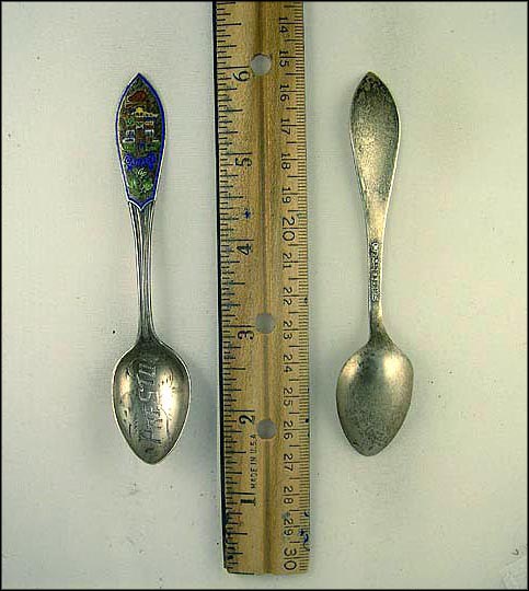 Enameled Crest, Preston, Canada Souvenir Spoon MAIN