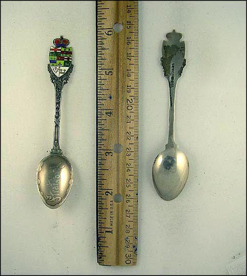 Enameled Crest, Stratford, Canada Souvenir Spoon MAIN