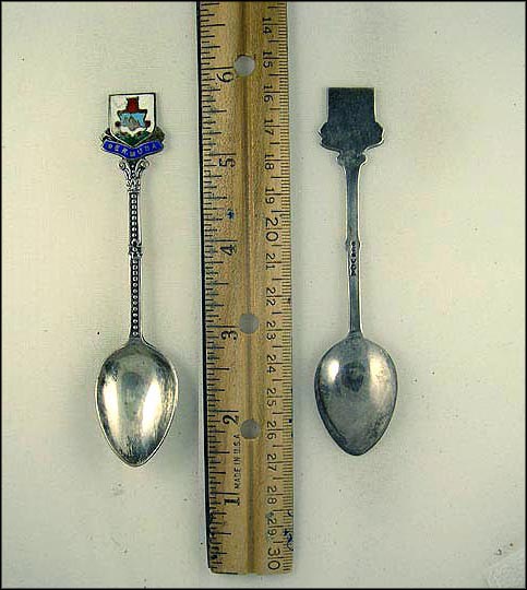Enameled Crest, Bermuda Souvenir Spoon MAIN