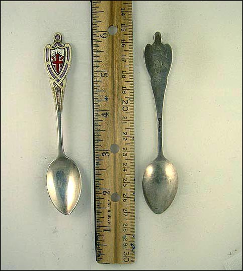 Enameled Crest, Victoria B.C., Canada Souvenir Spoon MAIN