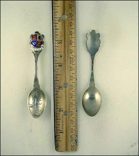 Enameled Crest, New Liskeard, Great Britain Souvenir Spoon MAIN