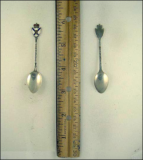 Enameled Crest, Nova Scotia, Canada Souvenir Spoon MAIN
