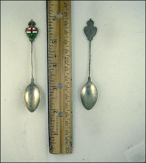 Enameled Crest, Temagami, Canada Souvenir Spoon MAIN