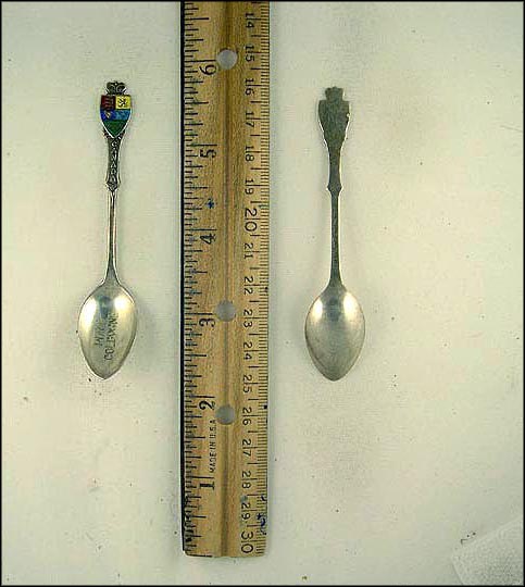 Enameled Crest, Port Colborne, Canada Souvenir Spoon MAIN