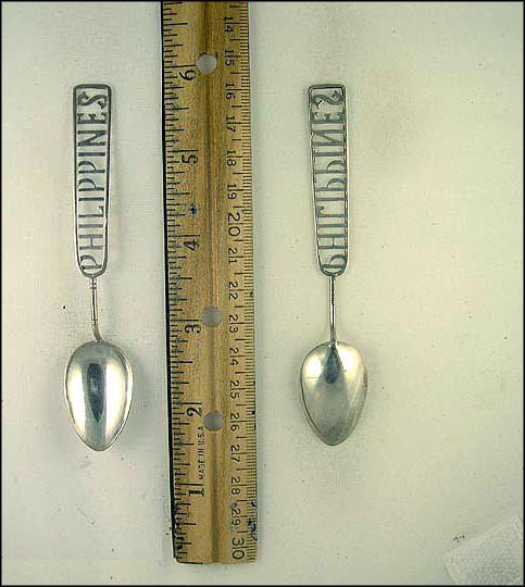 Cut Out Name, Philippines Souvenir Spoon MAIN