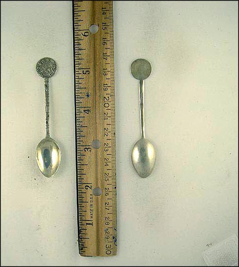 Aztec Calendar, Mexico Souvenir Spoon MAIN