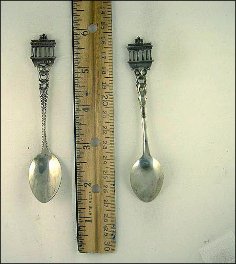 Cut Out Brandenburg Gate, Berlin, Germany Souvenir Spoon MAIN