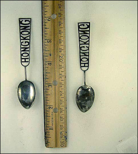 Cut Out, Hong Kong Souvenir Spoon MAIN