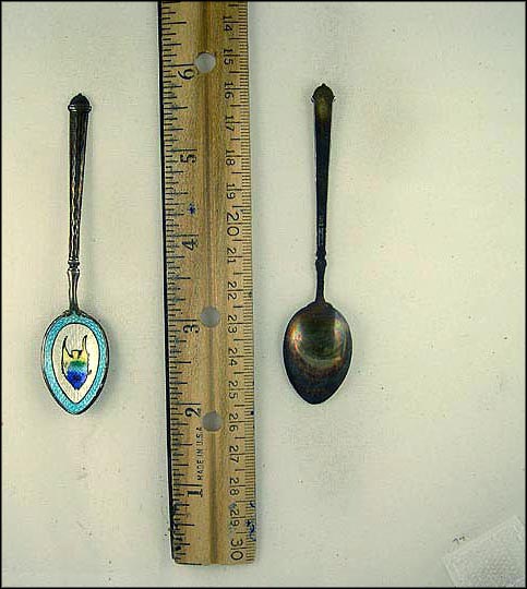 Enameled Fish, Jamaica Souvenir Spoon MAIN