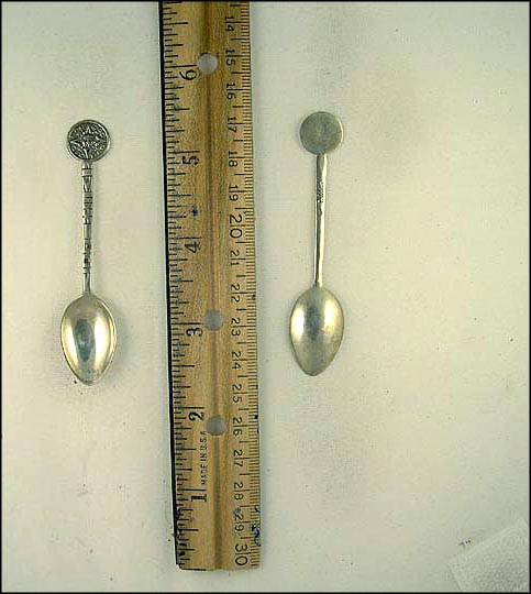 Aztec Calendar, Mexico Souvenir Spoon MAIN
