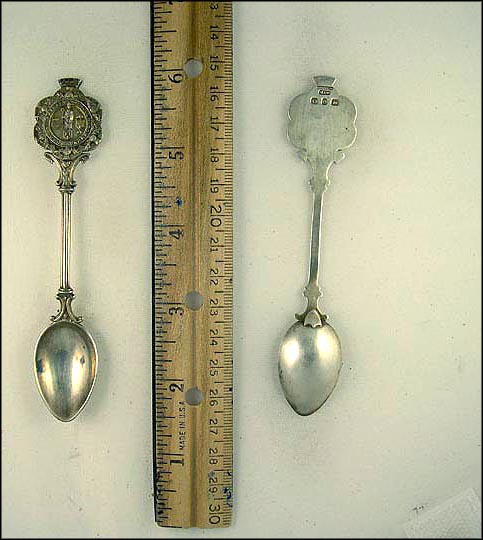 Burgh of Paisley, George Schaw, Scotland Souvenir Spoon MAIN