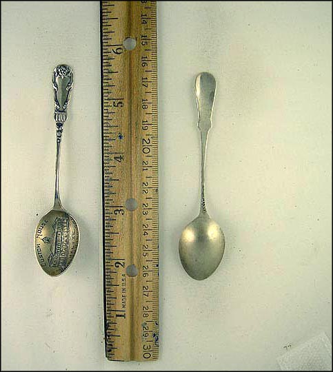 Custom House British Honduras , Belize Souvenir Spoon MAIN