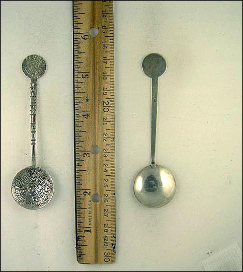 Aztec Calendar, Mexico Souvenir Spoon MAIN