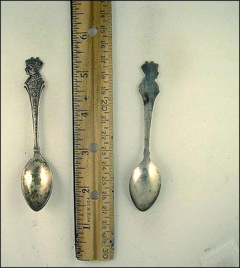 George VI, Queen Elizabeth, Canada 1939, Canada Souvenir Spoon MAIN